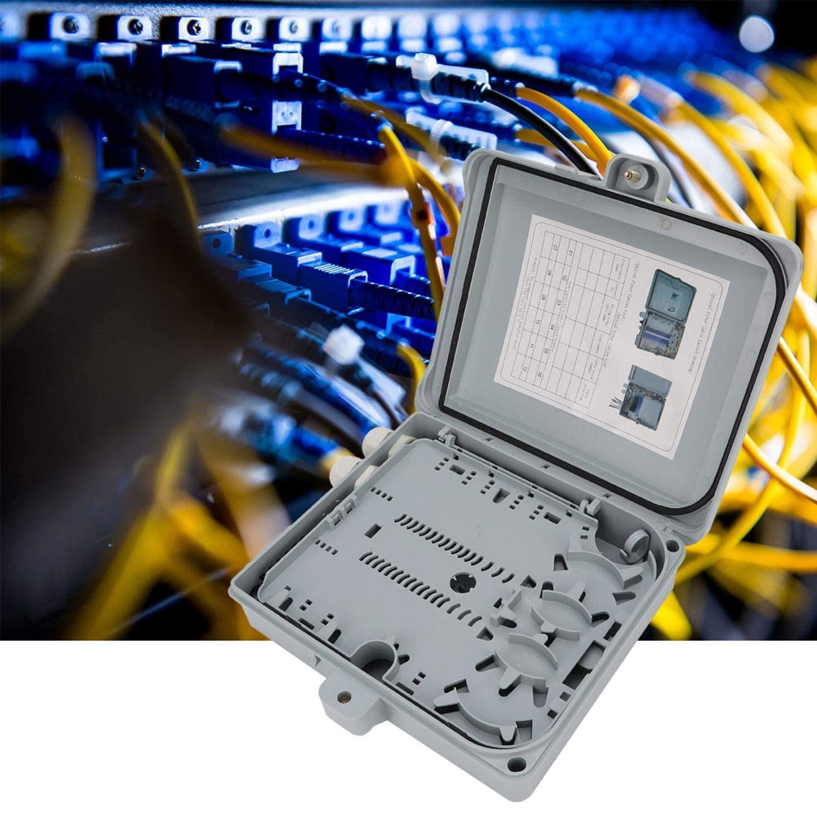 Fiber Optical Terminal Box IP65 12 Core FTTH Distribution Enclosure Box