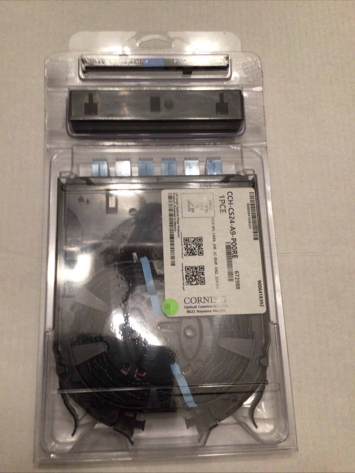 Corning Fiber Optic Splice Cassette CCH-CS24-A9-P00RE