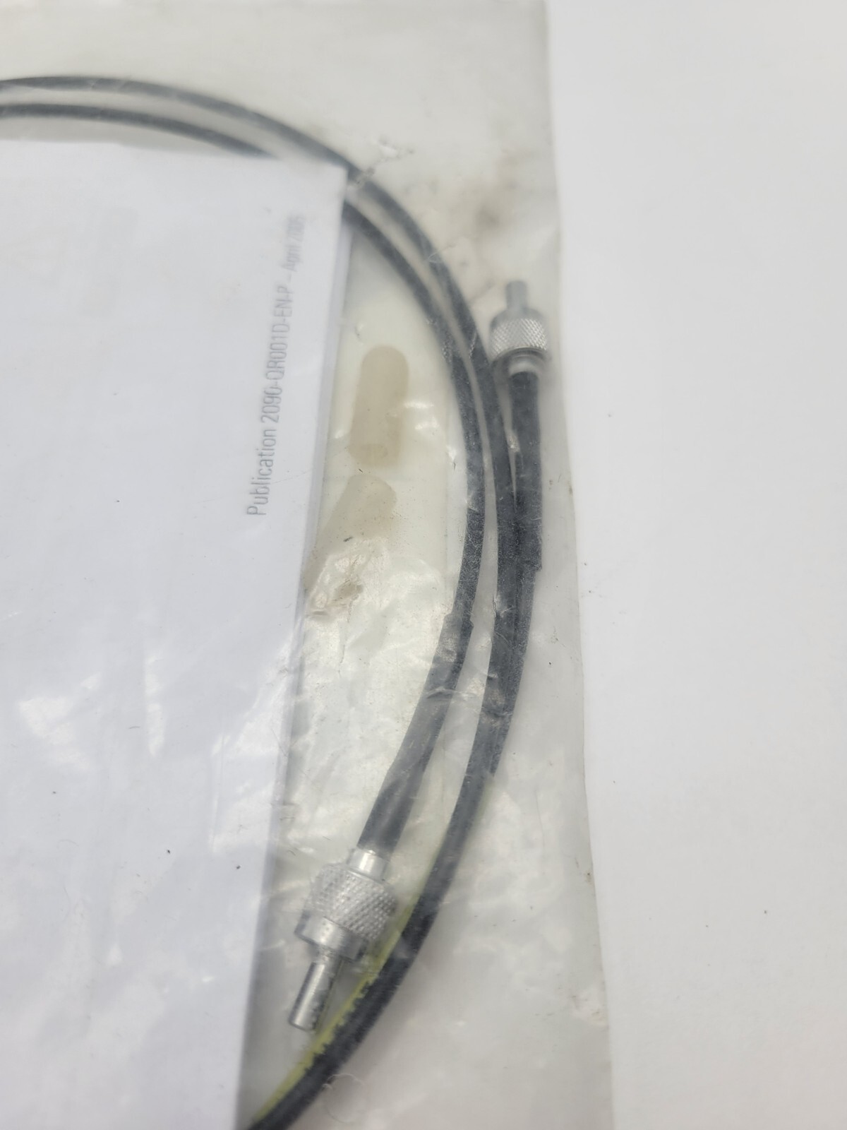 Allen-Bradley 2090-SCEP1-0 Plastic Fiber Optic Cable 1 Meter Series E NOS Black