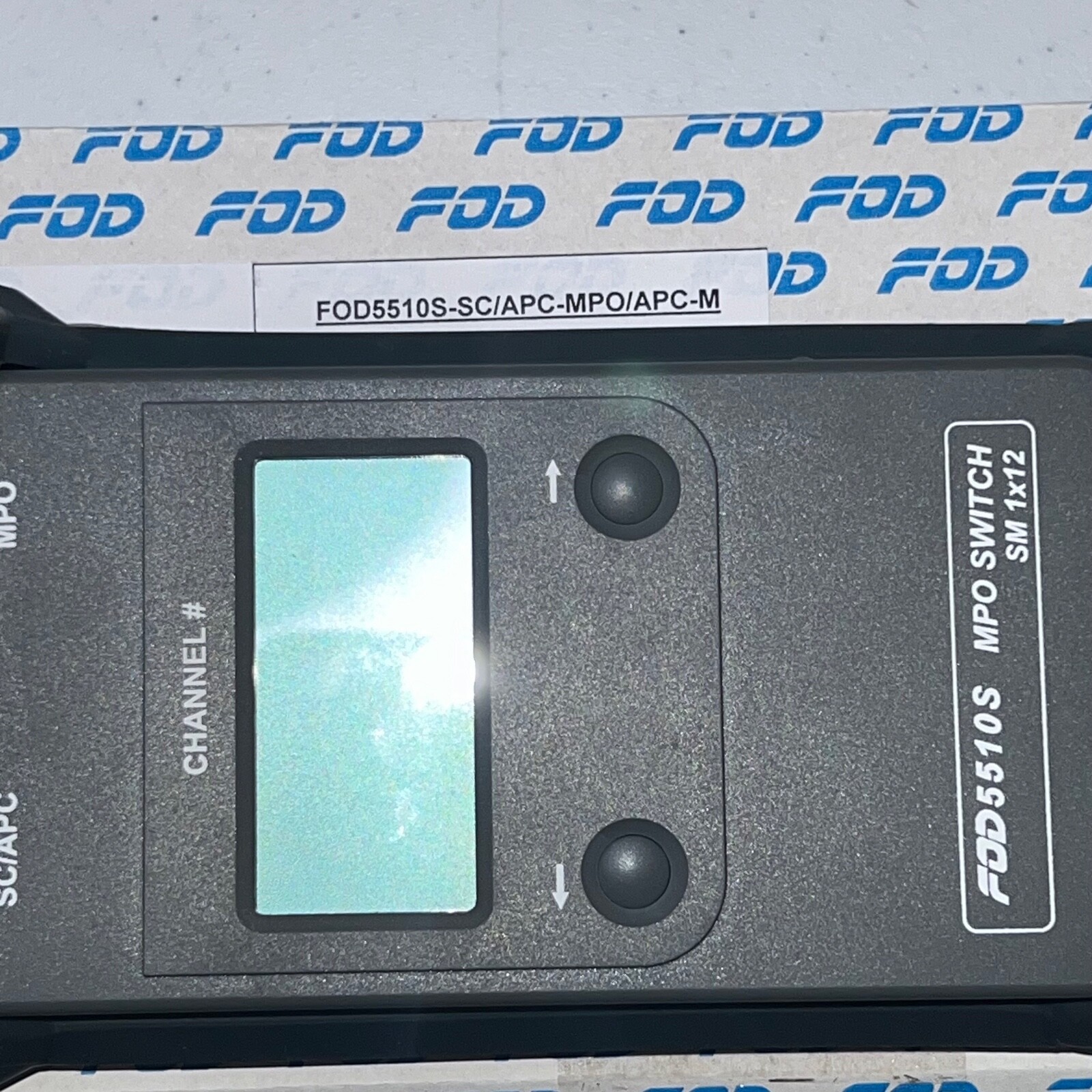 MPO Fiber Optic Switch SM/APC to MPO/APC-M FOD5510S SM 1×12 – FOD EXFO