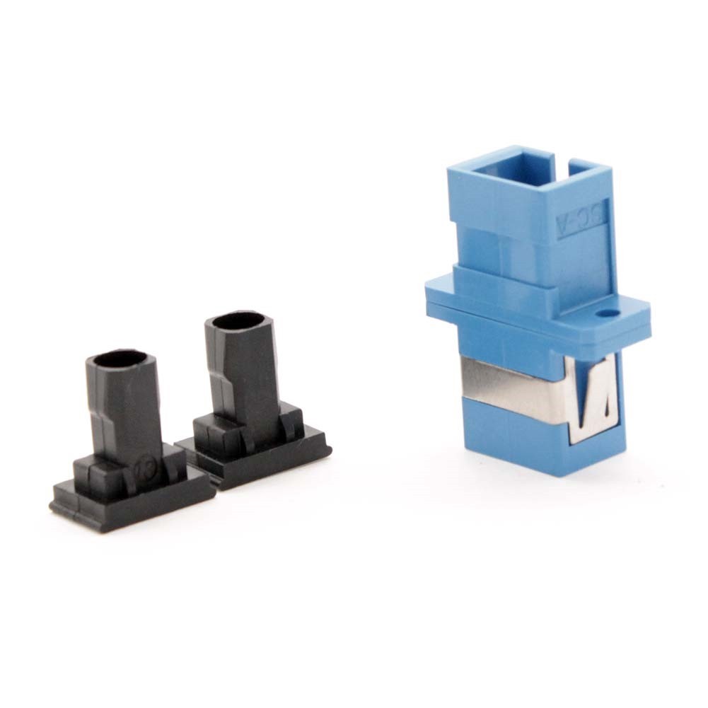 10x SC to SC Single Mode Simplex Fiber Optic Optical Coupler Adapter Connector