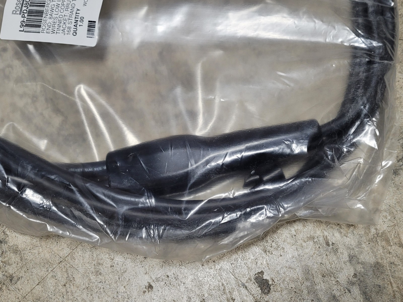 Rosenberger L99-PDJ802-27FT Y-Cable Power Assembly Brand New