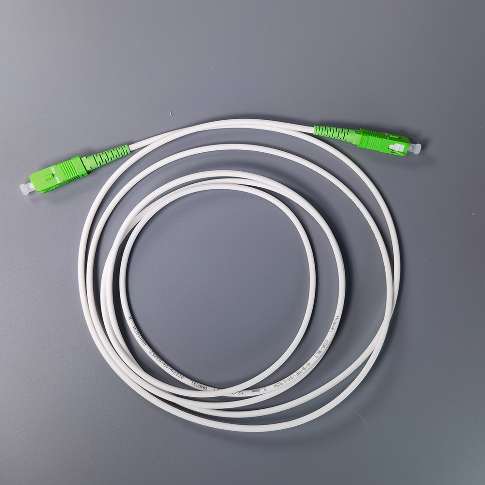 Fiber Optic Patch Cord G657A2 LSZH 2M SC/APC-SC/APC Simplex Fiber Patch Cord