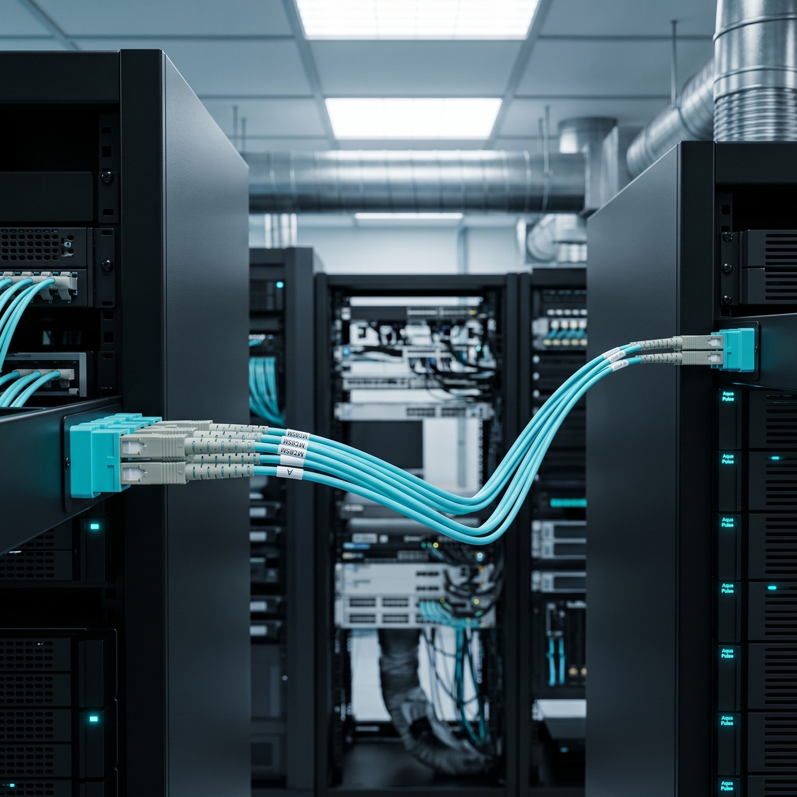 1M-30M SC-SC Duplex Multimode OM3 10 Gigabit Fiber Optic Cable Patch Cord