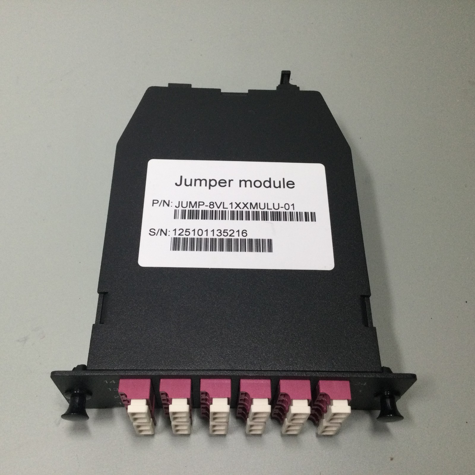 FHD MPO-LC Cassette, OM4 Multimode, Type A, 24 Fibers,