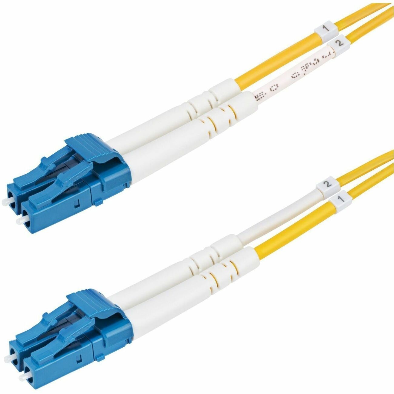StarTech 1m [3.3ft] LC to LC [UPC] OS2 Single Mode Duplex Fiber Optic Cable