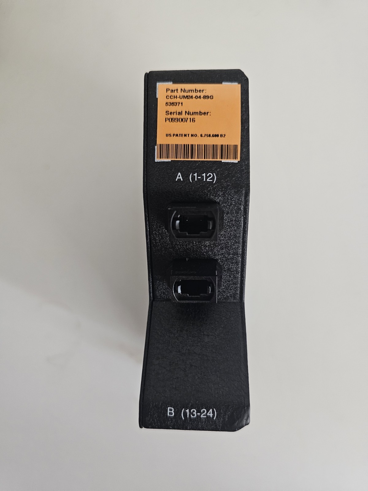 Corning Plug & Play Universal Module, 12-Fibers, Shuttered LC, SM (OS2)