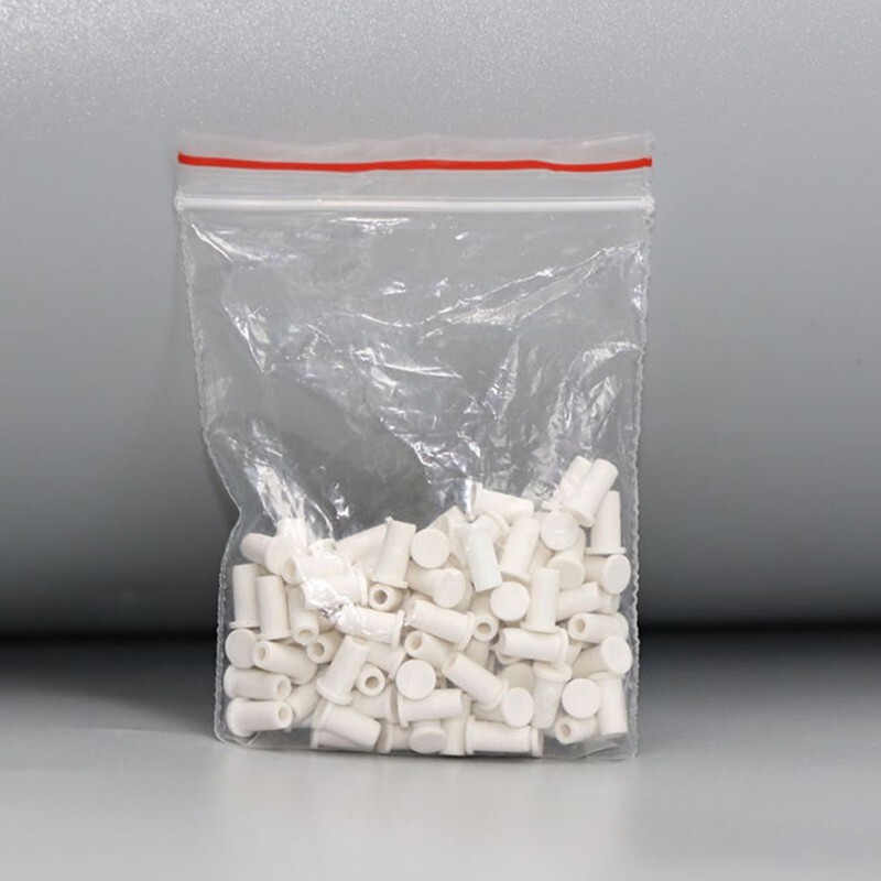100pcs Fiber Optic FC SC LC ST Adapter Dust Cap Flange the Plug Flange Dust Cap