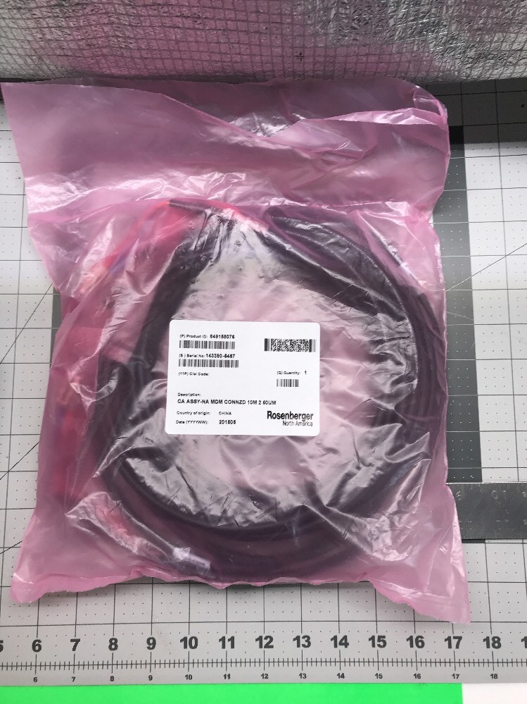 1 Rosenberger 10m (32.81′) 50um Fiber Optic Cable Assembly 849158076