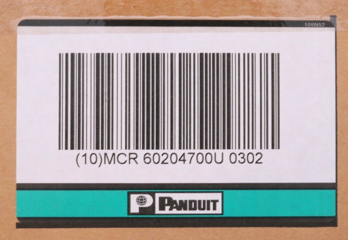 Lot of 10 Panduit Pan-Net UTPCH7BU POWERSUM+ CAT 5e 8 Conductor 7 ft Patch Cords