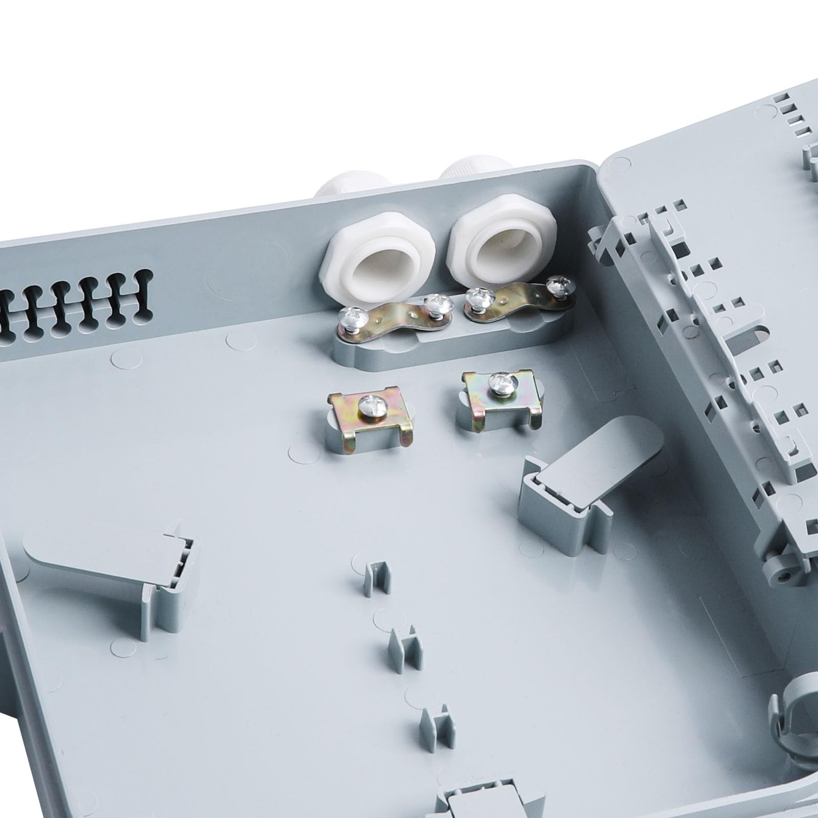 12 Core Fiber Distribution , ABS Plastic FTTH Fiber Distribution -12 Port Fib…