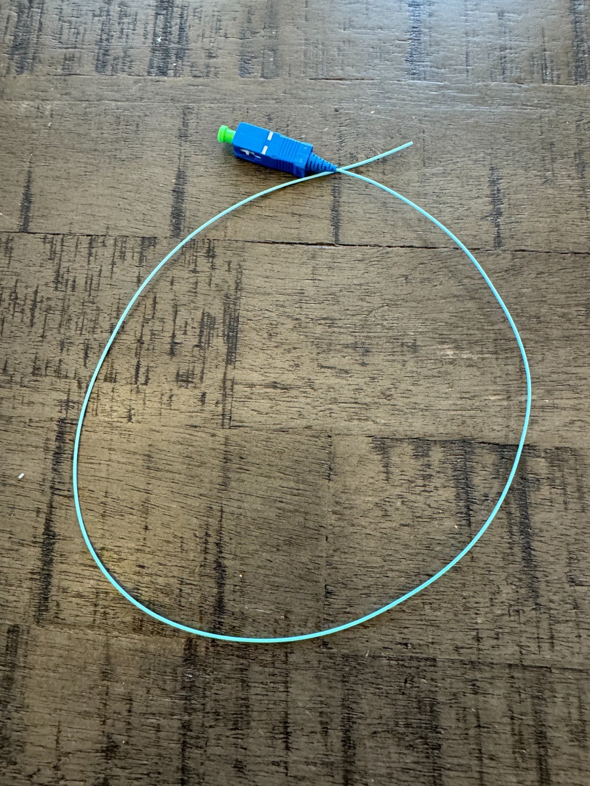 LOT of 100 Singlemode SCUPC Fiber pigtails 900um pvc jacket