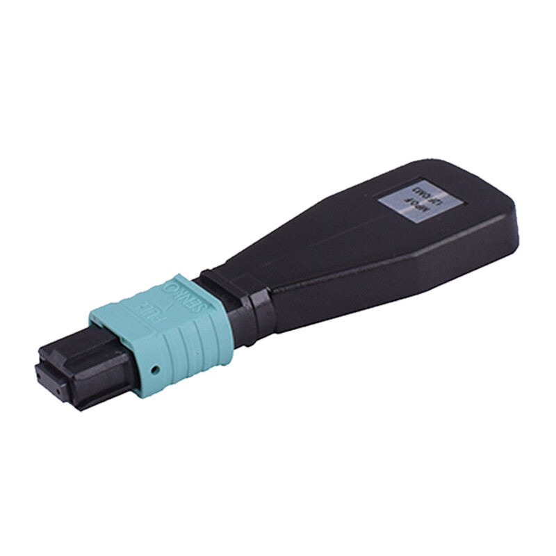 MPO MTP OM3 12-Core Fiber Optic Loopback Adapter 40G 100G QSFP28 test Loopback