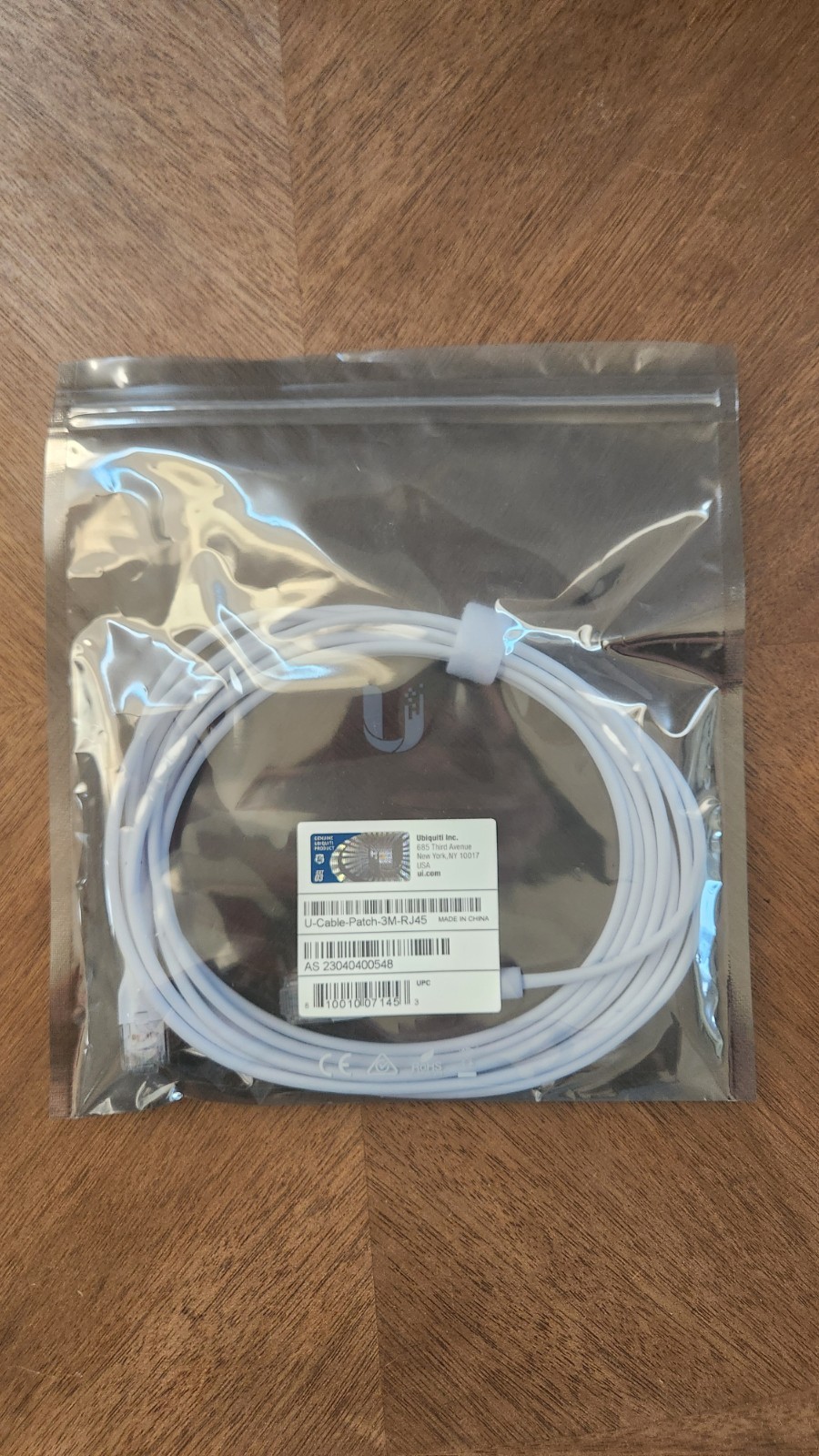 Ubiquiti U Cable Patch 3M-RJ45 (3 Meter)