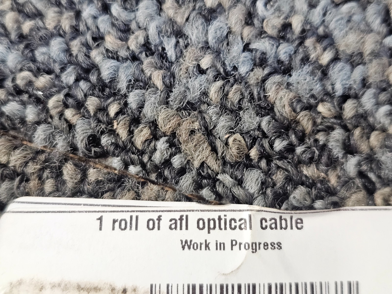 AFL Optical Cable G657A1 24F 250 ft Indoor/Outdoor Plenum Fiber Singlemode Black