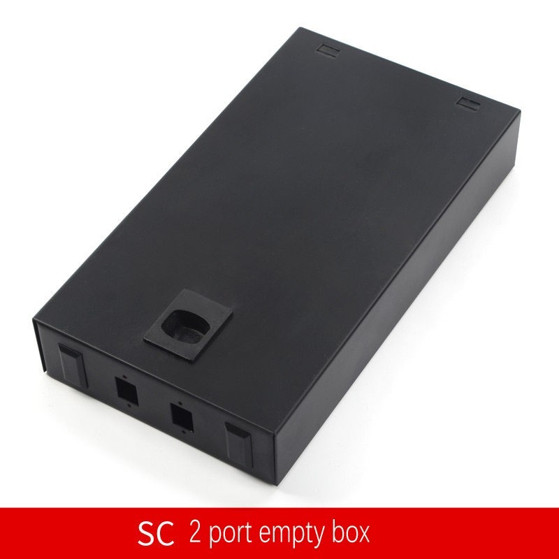 2/4/6/8/10/12 Ports Fiber Optic Terminal Box SC/FC/LC/ST SM Desktop Splice Box