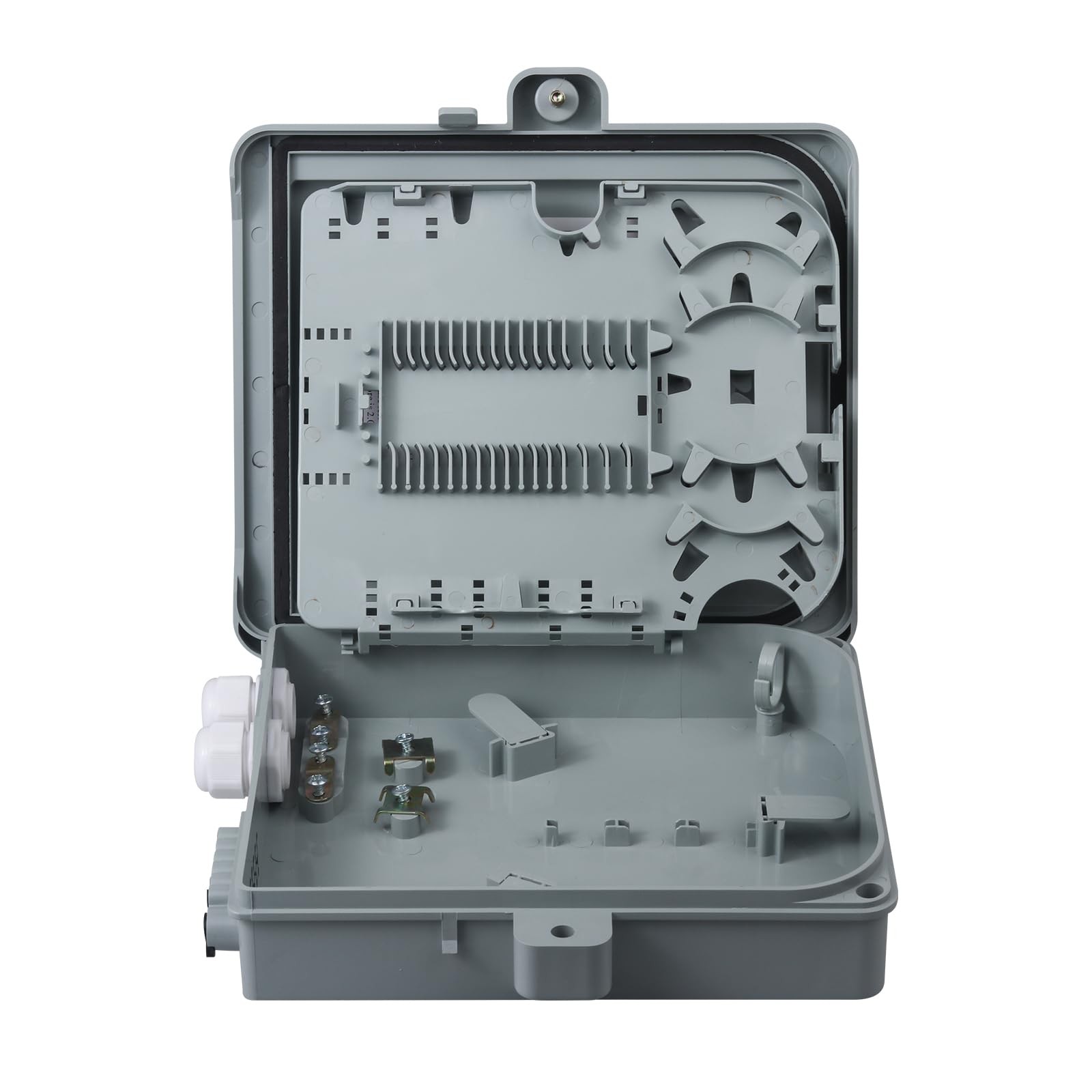 12 Core Fiber Optical Terminal Box, FTTH Distribution Enclosure, 9.45×8.66