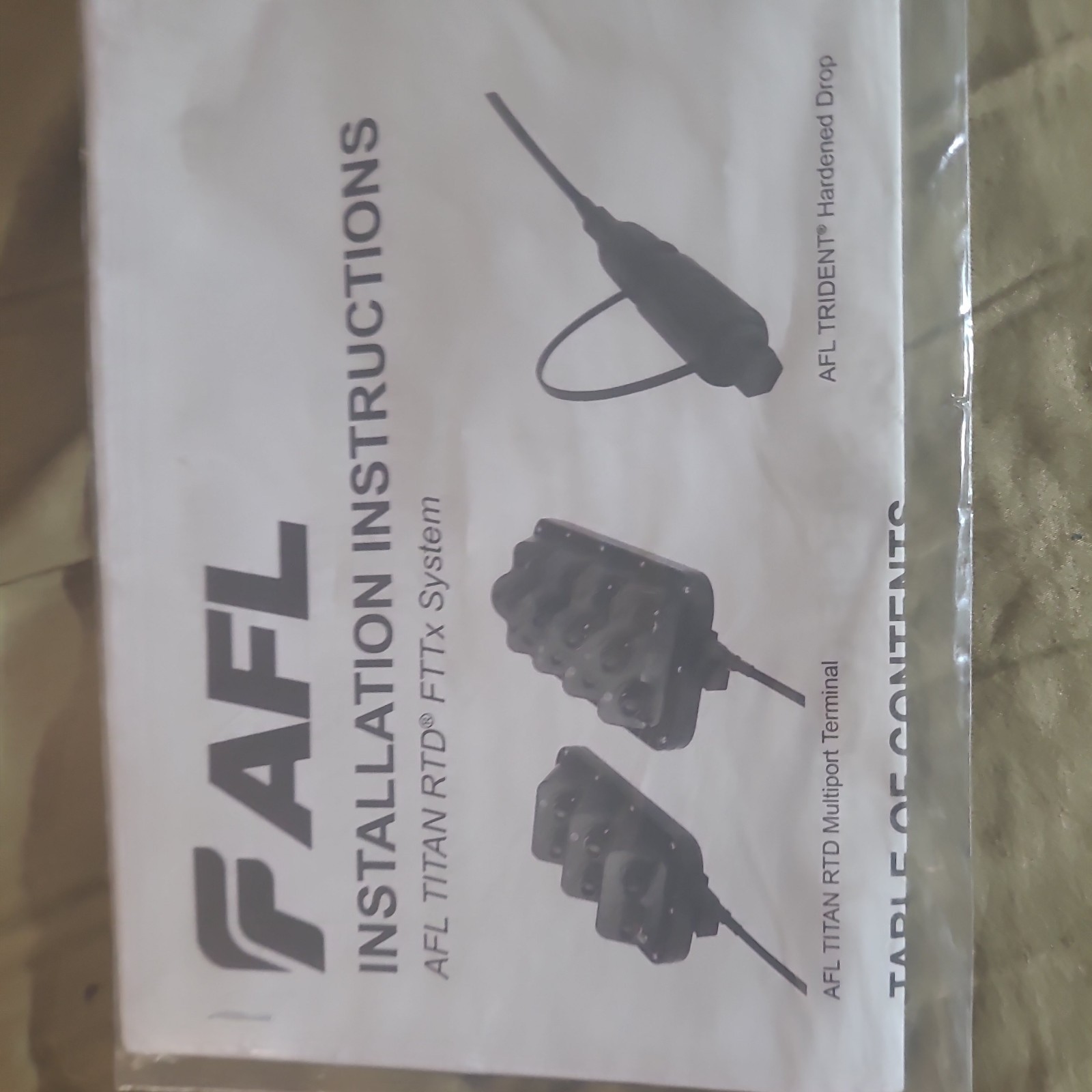 AFL Titan RTD, 8 Ports, pigtail, Tonable, 750ft RTD-08-xxx-TD-0750F