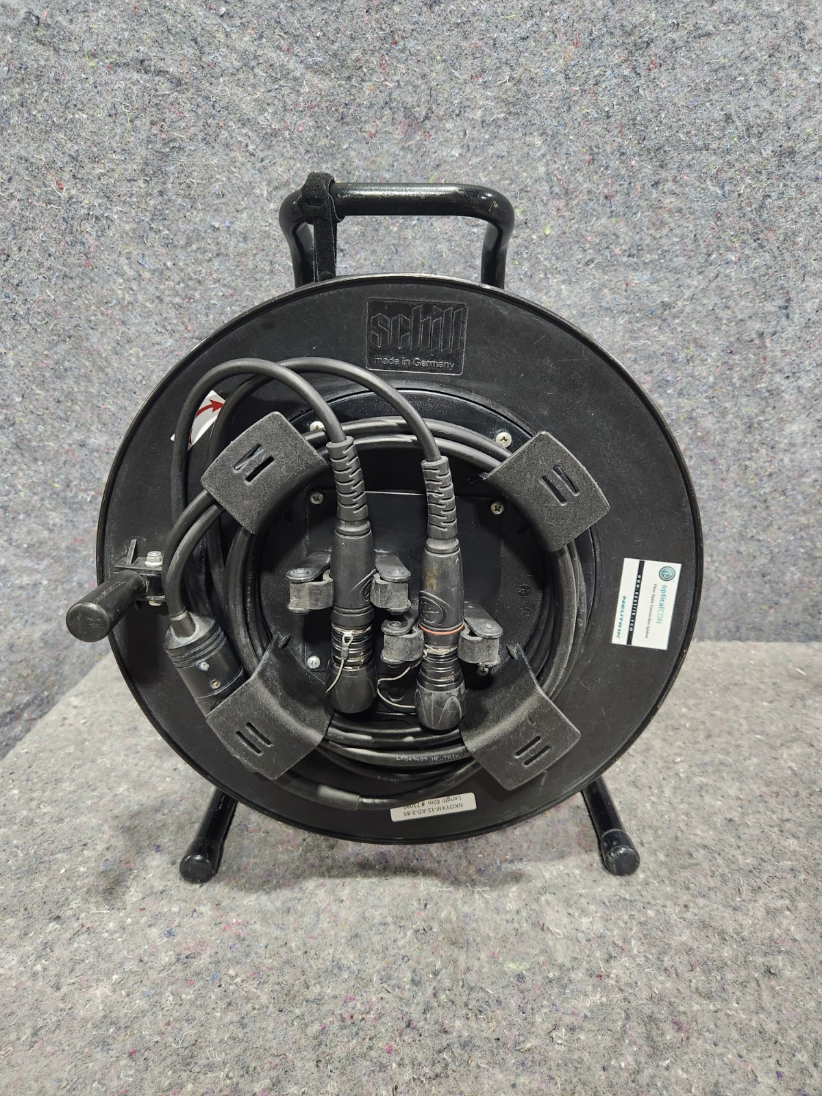 NEUTRIK Dual OpticalCON DUO 50 Meter (164ft) Multi-Mode XTreme Fiber Optic Cable