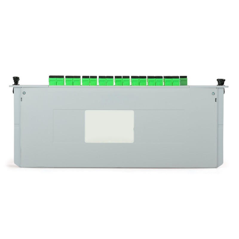 1×32 FTTH PLC Insertion Type Fiber Optic Cassette Passive Splitter SC/UPC APC