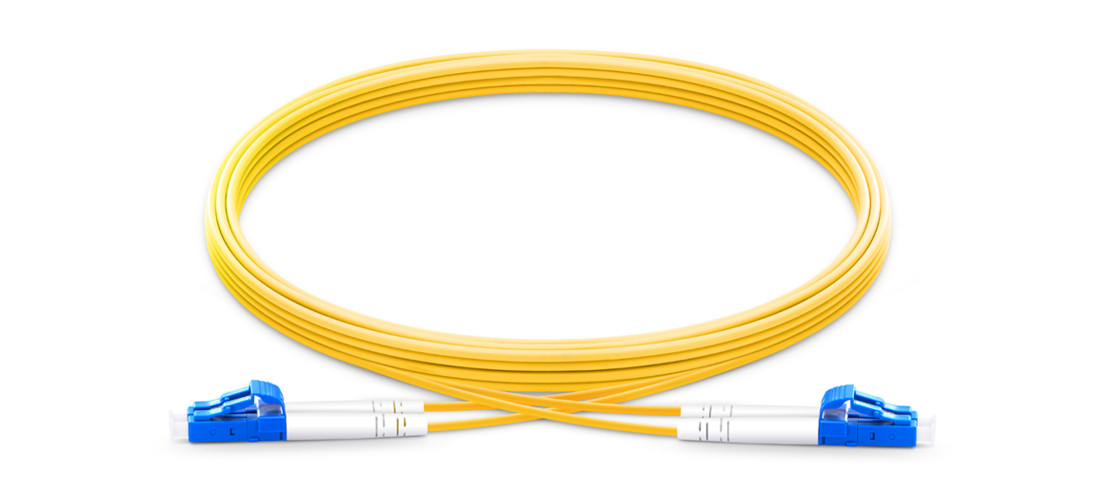 20m LC UPC to LC UPC Duplex 2.0mm PVC 9/125 Single Mode Fiber Patch Cable – 8543