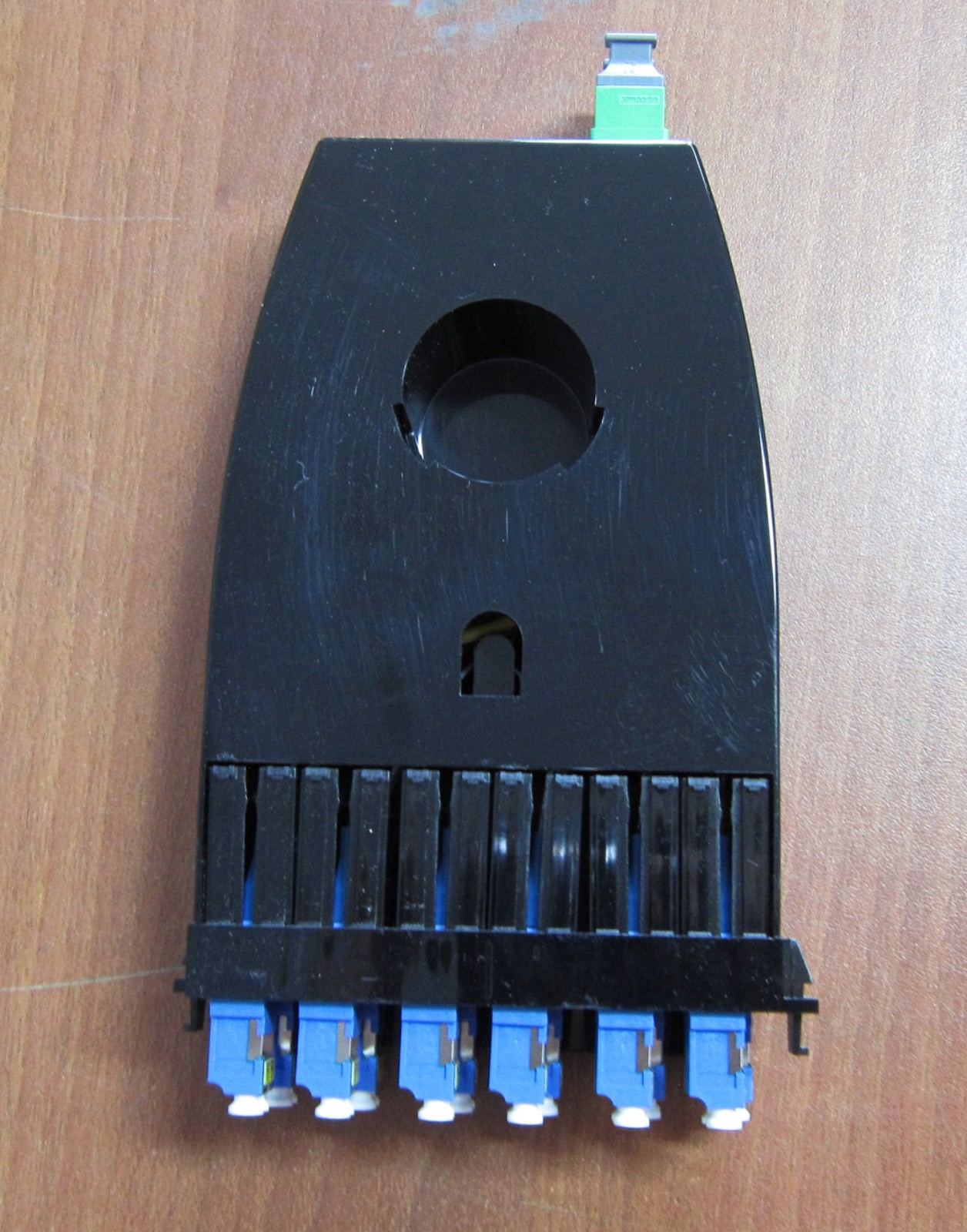 NEW Belden FCSU12LDMF-TA FX Ultra Fiber Optic 12-Port Cassette OS2, LC, MPO(F)