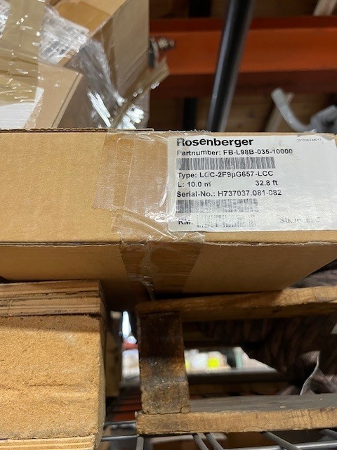 Rosenberger FB-L98B-035-10000 – Rosenberger 10 Meter Single Pair Fiber Jumper