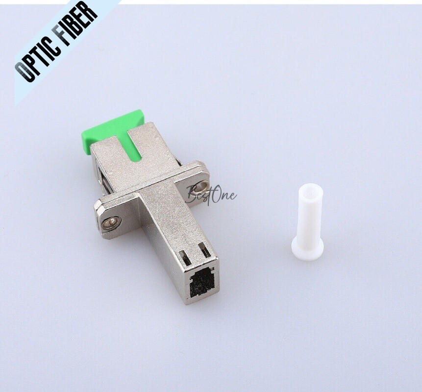 2Pcs LC to SC FC ST UPC APC Optic Fiber Connector Coupler Optical Fiber Adapter