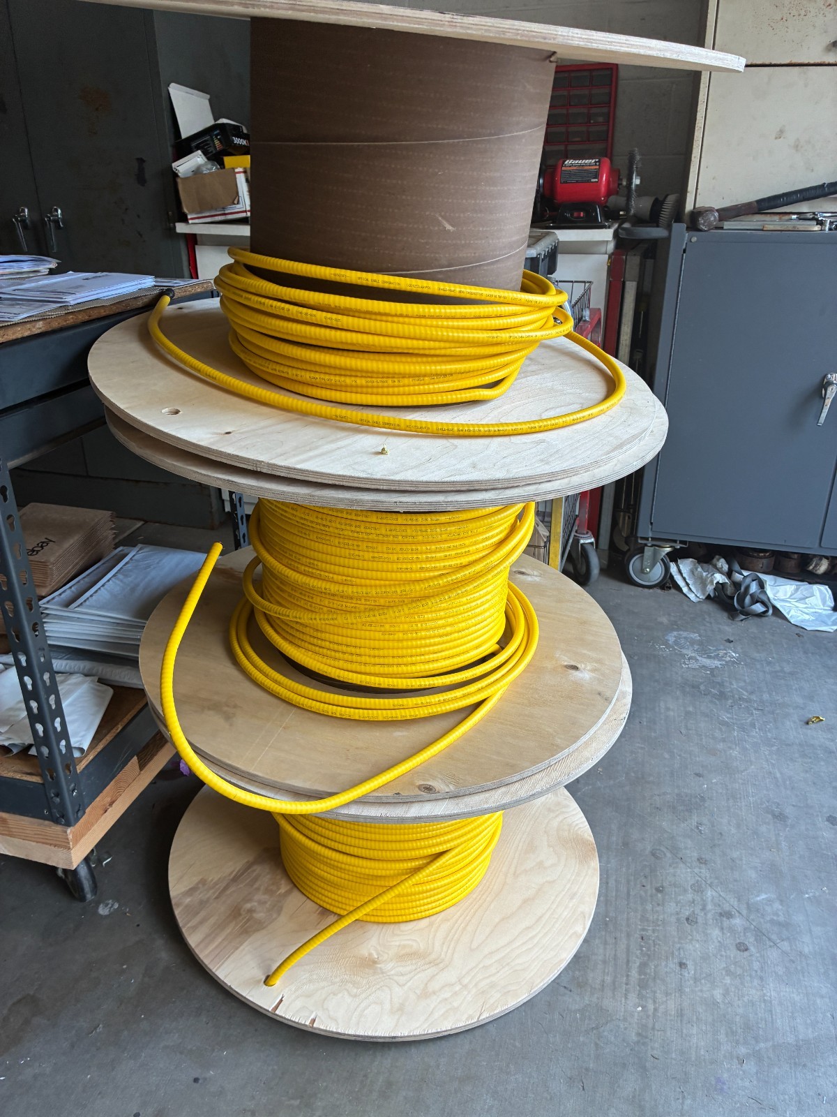 Fiber Cable 12-Strand Single Mode OCC Plenum/Indoor/Outdoor/Armor (62-FOOT COIL)