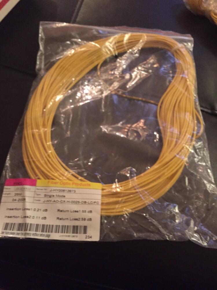 25M Single-Mode Fiber Optic Cable T4
