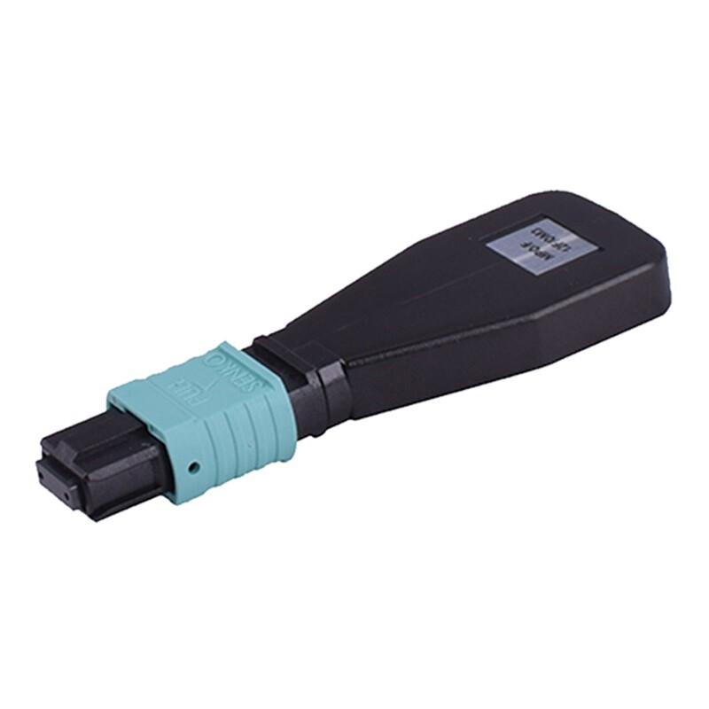 MPO MTP OM3 12-Core Fiber Optic Loopback Adapter 40G 100G QSFP28 test Loopback