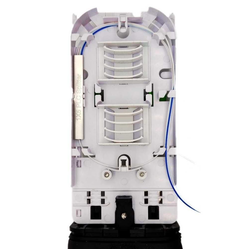 2 In, 4 Out – Indoor/Outdoor Burial Patch & Splice Fiber Enclosure Up to 24 Core