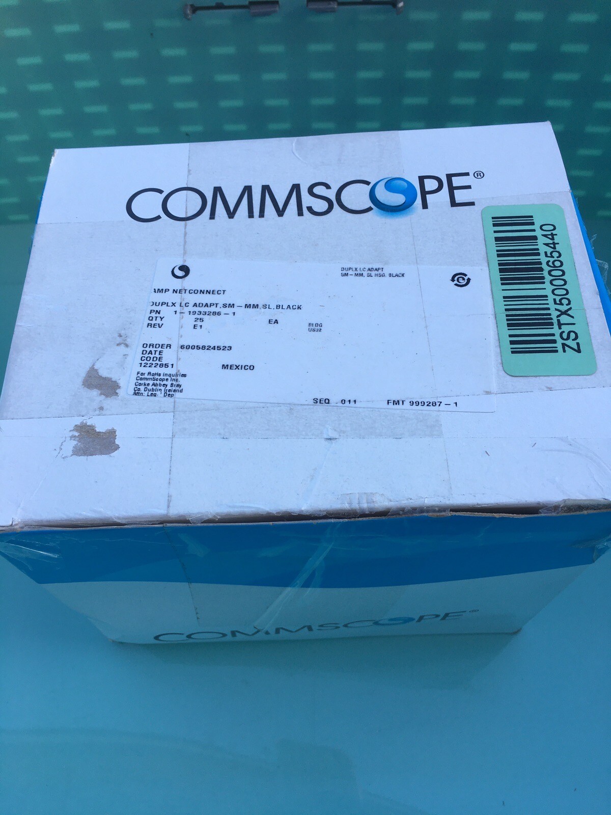 25x Commscope 1-1933286-1 Fiber Optic Insert Adapter LC duplex single/multimode