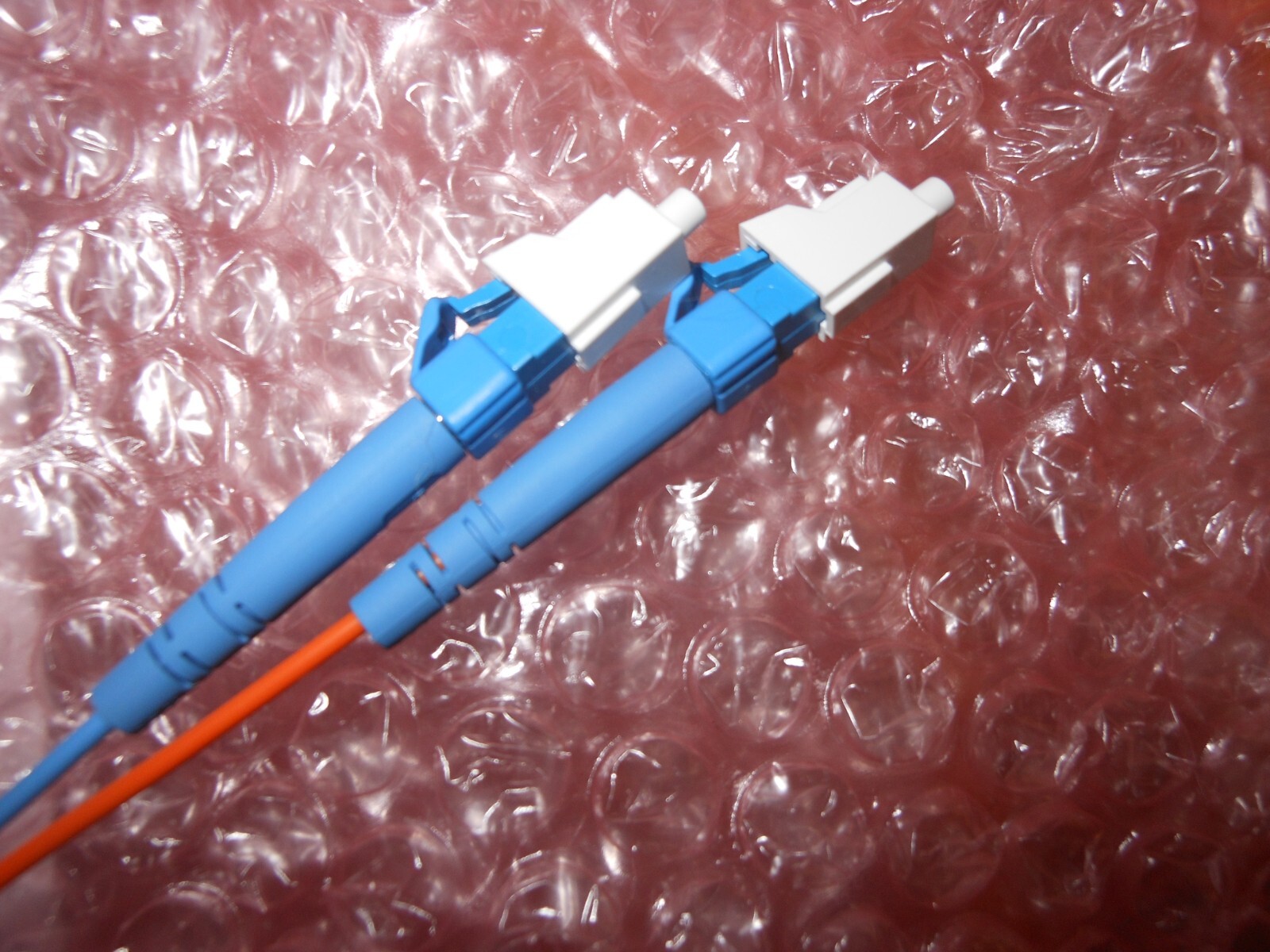(3) – 110 Feet Each, 9/125, Single Mode Optical Riser Fiber Cable, LC-SC