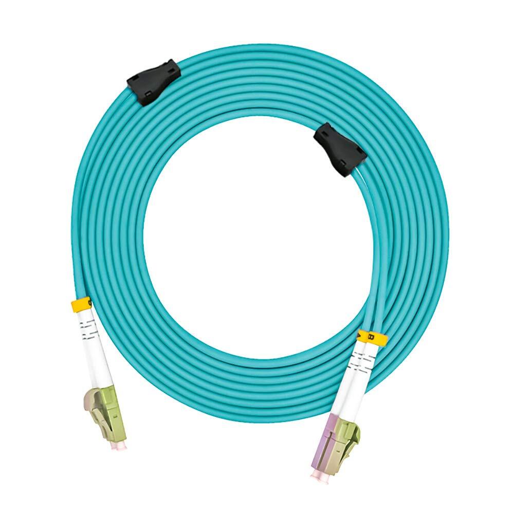 30Meters 100FT LC to LC 10G OM3 Indoor Armored Duplex 50/125 Fiber Optic Cabl…