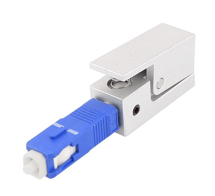 FTTH Fibre Optical Connector For Server Rack SC Bare Fiber Optic Adapter