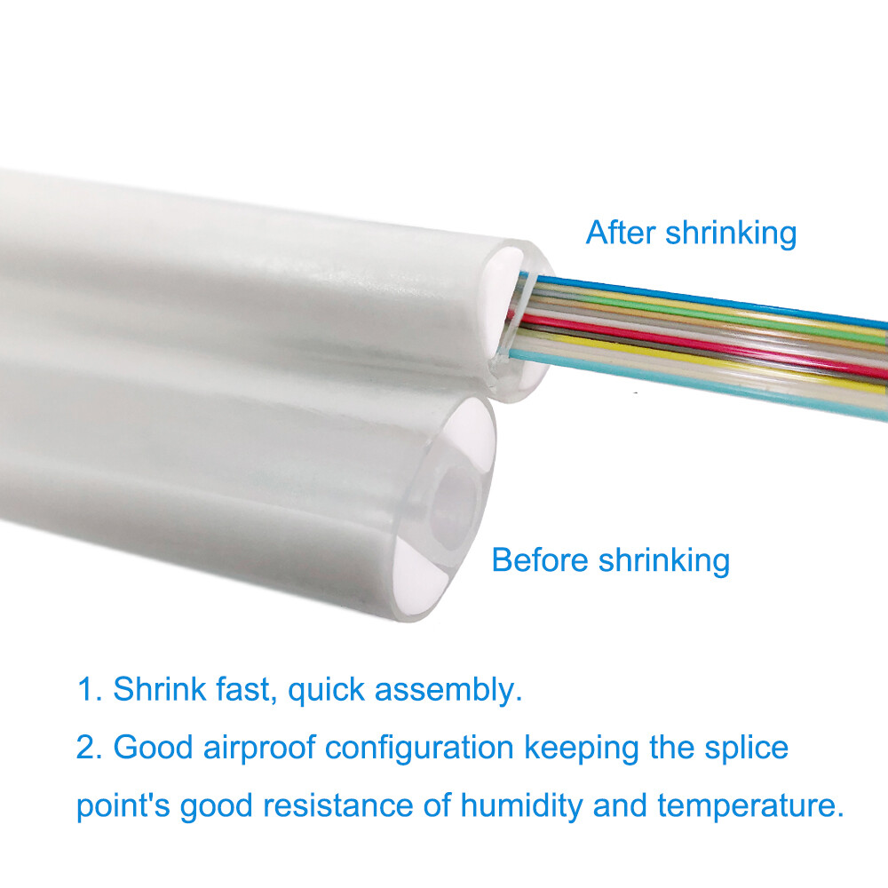 1000pcs Ribbon Mass Fiber optic Fusion Splice Protection Sleeves 40mm Premium