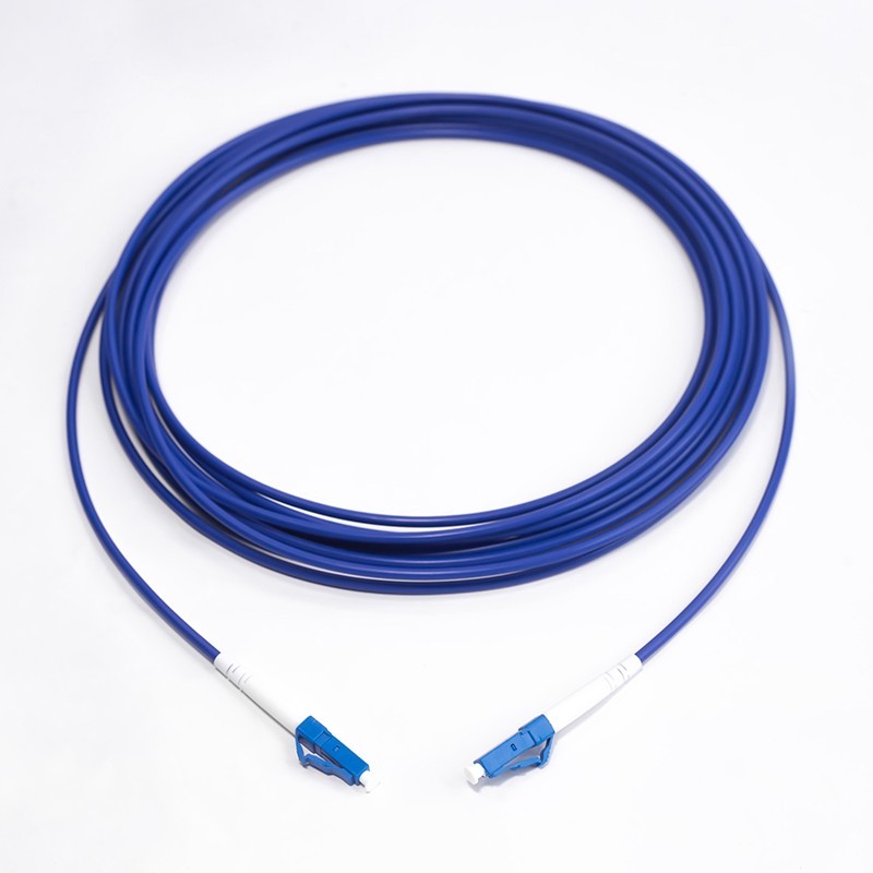 1~30M Armored Fiber Patch Cord Simplex Duplex LC/FC/SC/ST UPC 3mm SM Fiber Cable