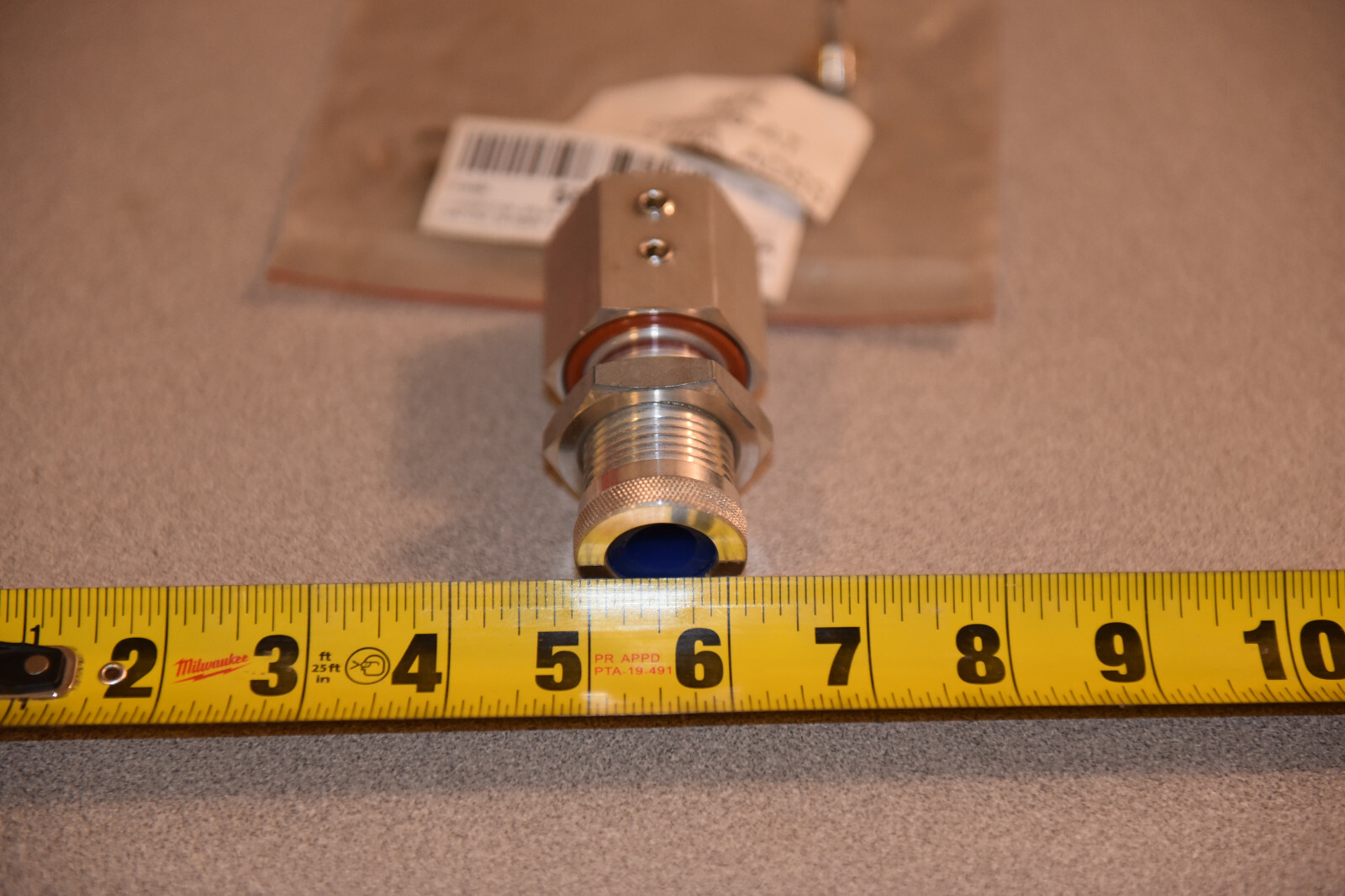 Lot of (4) AFL C8529-AT ADSS Fiber Optic Cable Splice Box Connectors – 0.642″