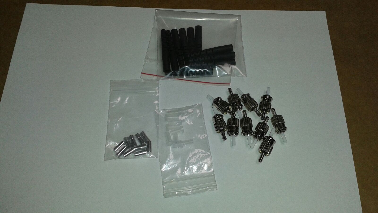 100 Pack ST Simplex Multi mode Fiber optic 2mm Connector