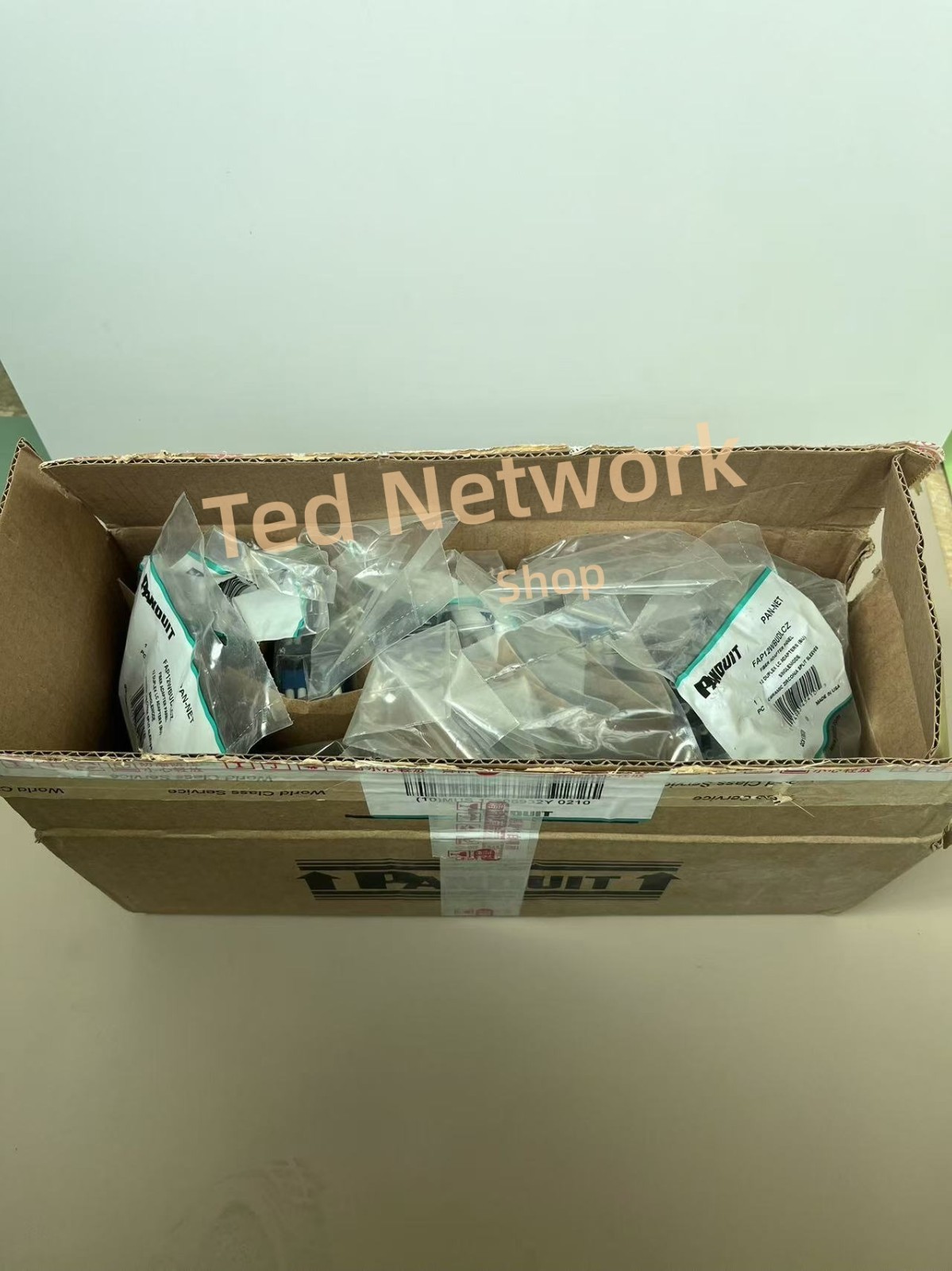 Genuine Panduit FAP12WBUDLCZ Single-mode 12 Port Fiber Adapter Pane