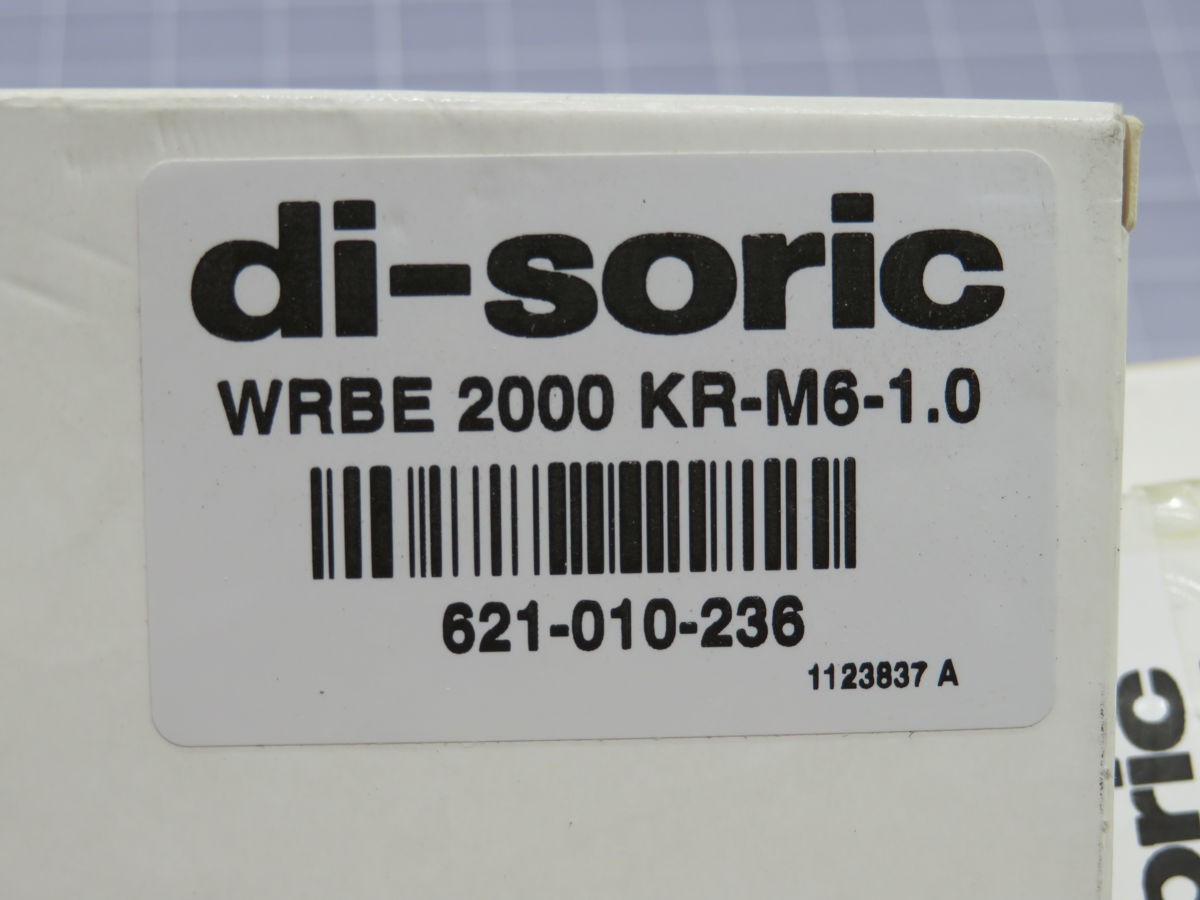 DI-SORIC WRBE 2000 KR-M6-1.0 PLASTIC FIBER OPTICS BH0159