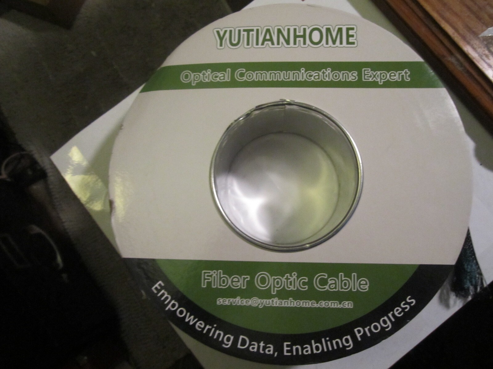 YUTIANHOME OPTICAL COMMUNICATION EXPERT, FIBER OPTIC CABLE, 75 METERS, 5.0MM