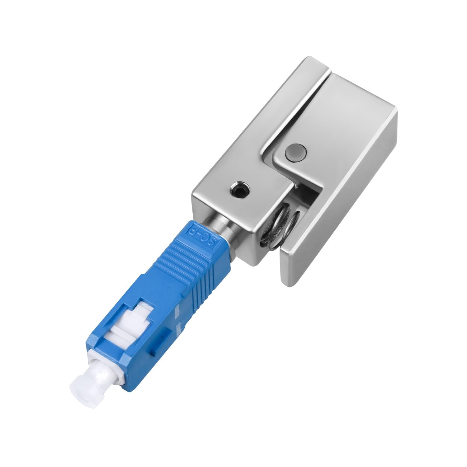 SC UPC Bare Fiber Optic Adapter Square Coupler Connector for Server Rack