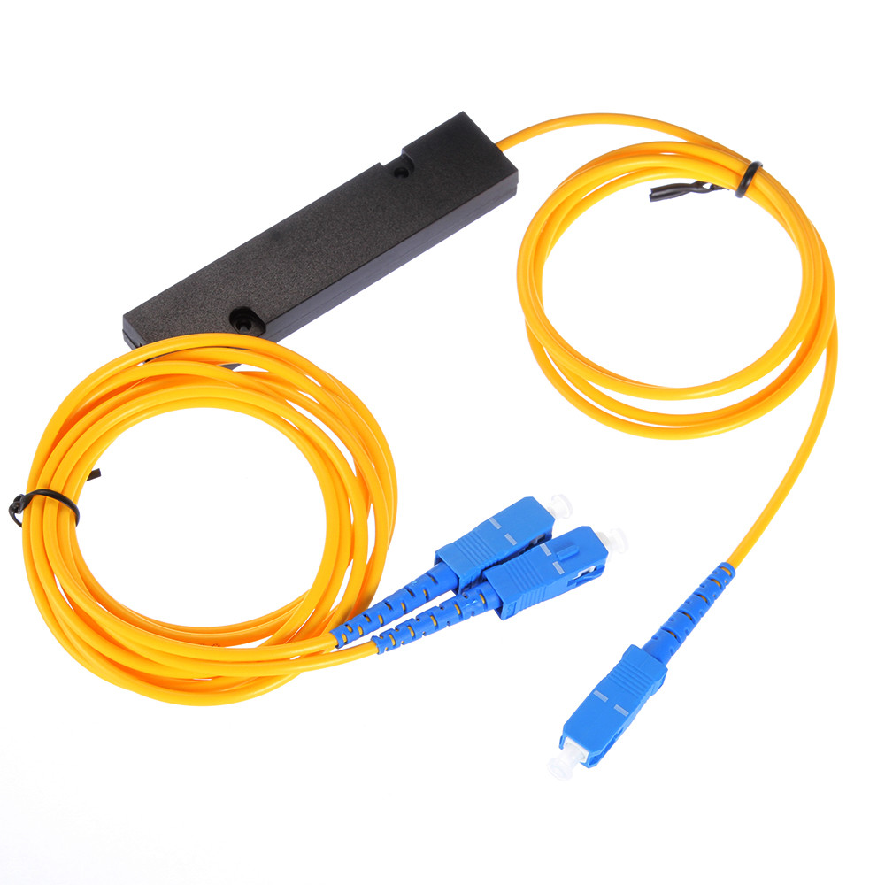1M Dual Window Coupler SC Optic FBT Fiber Pigtails Splitter cable 1310nm 1550nm