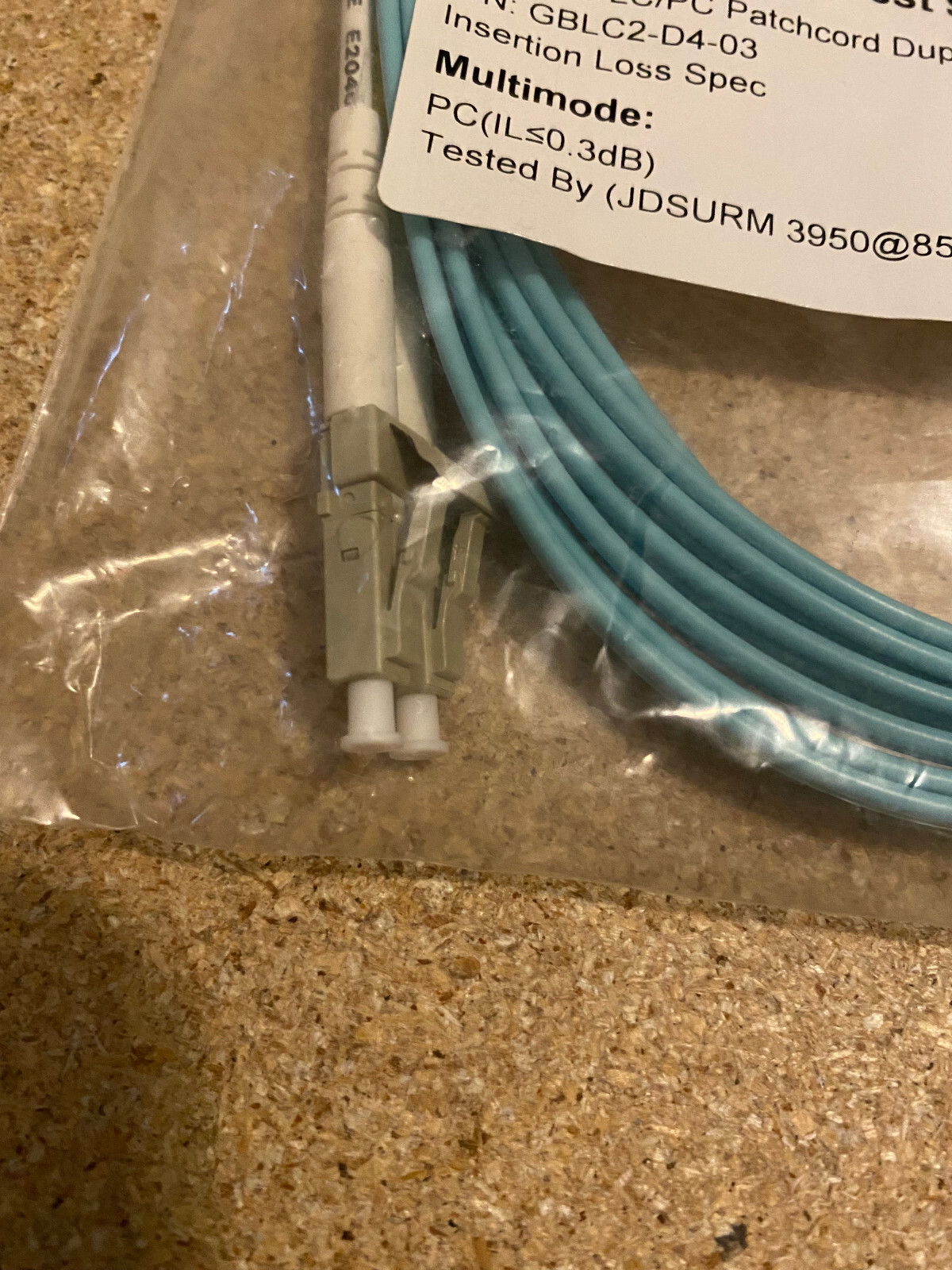 Allen Tel Products ATP 7M LC-LC Patchcord Duplex MM 50/125 OM4 (GBLC2-D5-07)