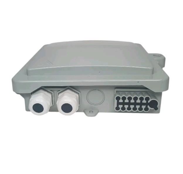 12-Core FTTH Fiber Distribution Box, IP65, 12-Port, Indoor/Outdoor Optical Fi…