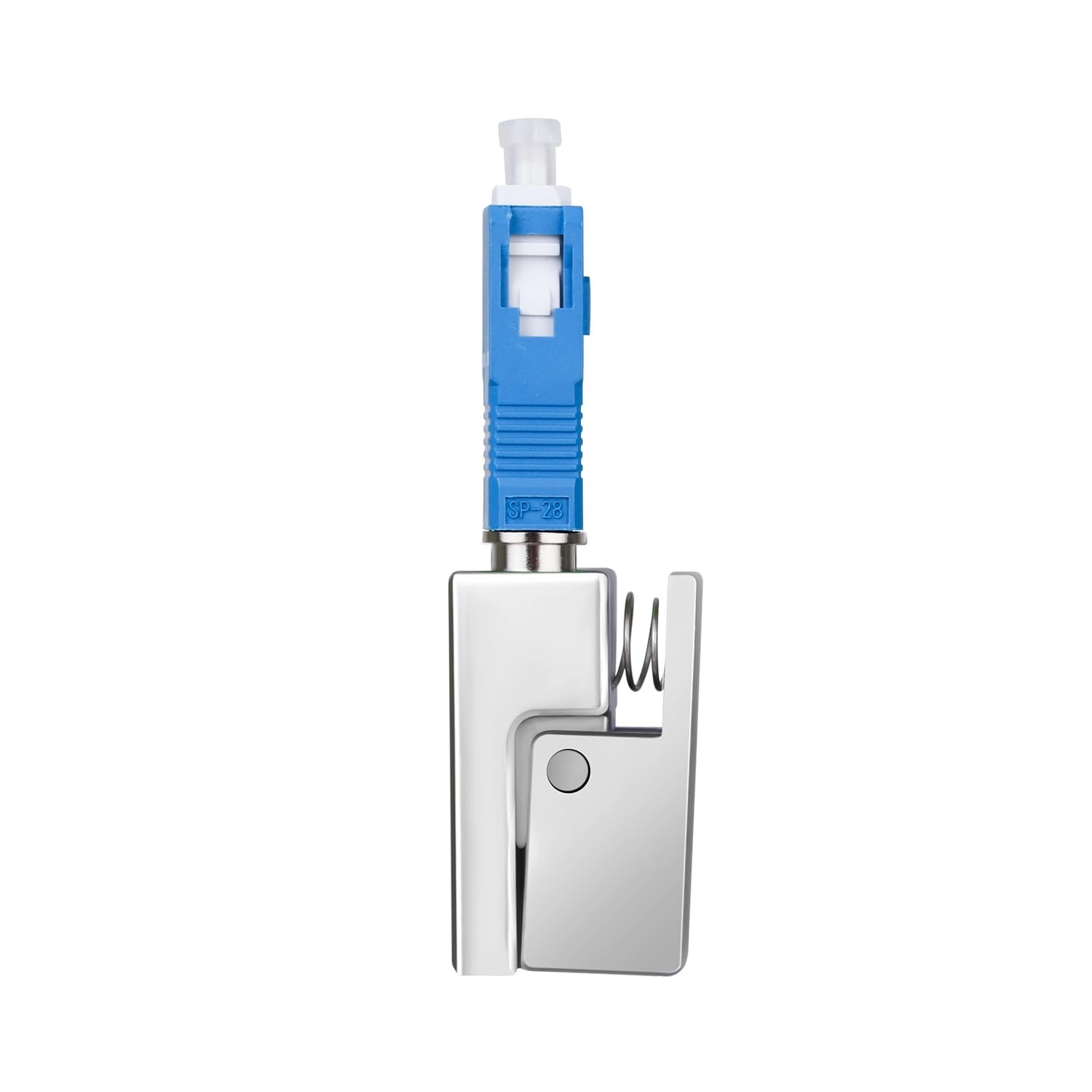 SC UPC Bare Fiber Optic Adapter Square Coupler Connector for Server Rack