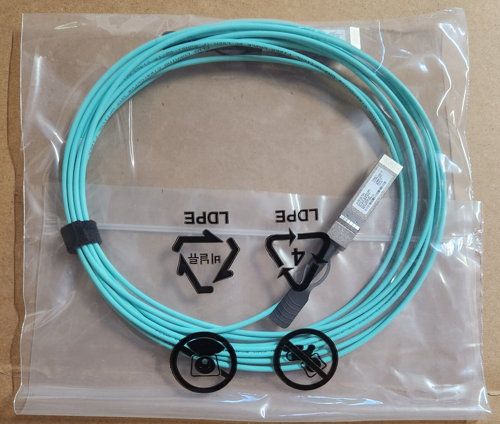 Arista Original 25GbE SFP28 5M Active Optical Cable AOC-S-S-25G-5M