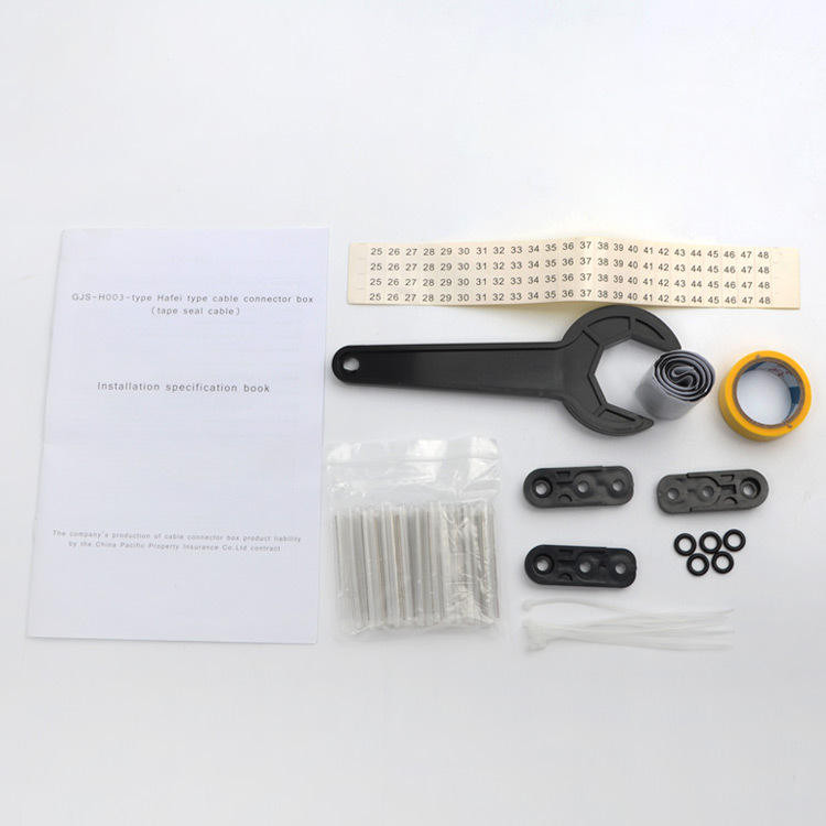 12 Core Outdoor Horizontal Type Fiber Optic Splice Closure Fiber Optic Joint Box